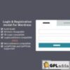 AJAX Login and Registration modal popup PRO v2.09