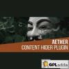 Aether Content Hider Plugin for WordPress v1.2.0