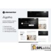 Agatha - Creative Portfolio & Agency Elementor Template Kit
