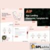 Aip - App Landing Elementor Template Kit