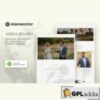 Amelia & James - Wedding Invitation Elementor Template Kit