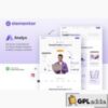 Analyx - Social Media Analytics & SaaS Company Elementor Template Kit