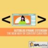 AutoBlog Iframe Extension Plugin v1.1.7 ? CodeRevolution