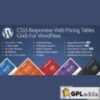 CSS3 Compare Pricing Tables for WordPress v11.5