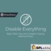 Disable Everything v1.0 ? WordPress Plugin to Disable Right Click, Copying, Keyboard