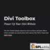 Divi Toolbox v1.7.4 ? Powerful Tools to Customize the Divi Theme