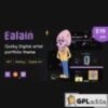 Ealain v1.0.3 - Digital Artist Creative Portfolio WordPress Theme + Figma