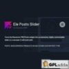 Ele Posts Slider v1.0.3 ? any post type slider for Elementor PRO