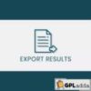Export Results ? Quiz And Survey Master v1.5.3