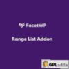 FacetWP Range List v0.9