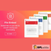 File Viewer v1.1.1 - WordPress File Embed plugin