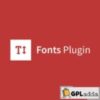 Fonts Plugin Pro v1.7.3