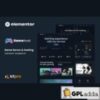 Gamehost - Game Server & Hosting Elementor Template Kit
