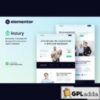 Inzury - Insurance Agent & Consulting Elementor Template Kit