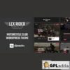 LexRider v1.6.3 ? Motorcycle Club WordPress Theme