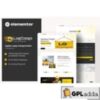 LogCargo - Logistic Cargo Transportation Elementor Template Kit