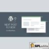 Next Post Fly Box For WordPress v3.6