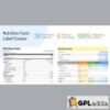 Nutrition Facts Label Creator v1.5.0