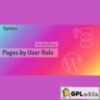Pages by User Role for WordPress v1.7.2.101119