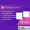 Post Layouts Pro For Gutenberg v1.0.3
