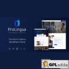 ProLingua v1.1.8 - Translation Services WordPress Theme
