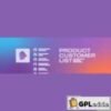 Product Customer List for WooCommerce v3.1.3