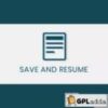 Save and Resume v1.1.3 ? Quiz And Survey Master