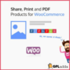Share, Print and PDF Products for WooCommerce v2.8.2