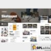 Skatespot - Skateboard Community & Skate Park Elementor Pro Template Kit