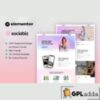 SociaBiz - Digital Marketing Agency Elementor Pro Template Kit