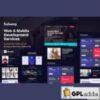 Solvero - Web & Mobile Development Service Elementor Template Kit