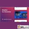 Synopter v1.1.9 ? Weather for Elementor