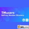 TMusers v1.1 ? bbPress Forum Member Directory For Elementor