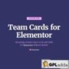 Team Cards for Elementor v1.0.0 ? Ultimate Team and Skills Widget Cards