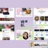 Vegi - Vegan Street Food Restaurant & Takeaway Elementor Template Kit