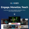 Vlogger v3.1.0 - Professional Video & Tutorials WordPress Theme