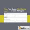 WP FSAM ? File Sharing Access Manager v1.1
