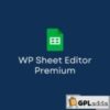 WP Sheet Editor Pro v2.25.15 with Addons Bundle
