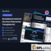 Warnet - Broadband Internet Services Elementor Template Kit