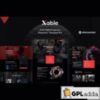 Xable - Dark Digital Agency Elementor Pro Template Kit
