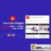 YouTube Widgets v1.0.2 ? Addon For Elementor Page Builder
