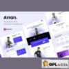 Arran - Personal Portfolio Elementor Template Kit