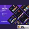 Axies - NFT Portfolio Elementor Template Kit