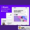 Bluera - Social Media Agency Elementor Template Kit