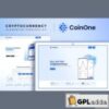 CoinOne - Cryptocurrency Elementor Template Kit