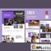 Crev -  Creative Agency Elementor Template Kit