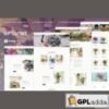 eFlorist - Flower Boutique & Decoration Elementor Template Kit
