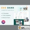 Exobank - Financial Elementor Template Kit
