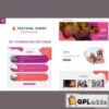 Festival Events - Elementor Template Kit