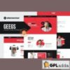 Geegs - Content Creator & Streamer Elementor Template Kit